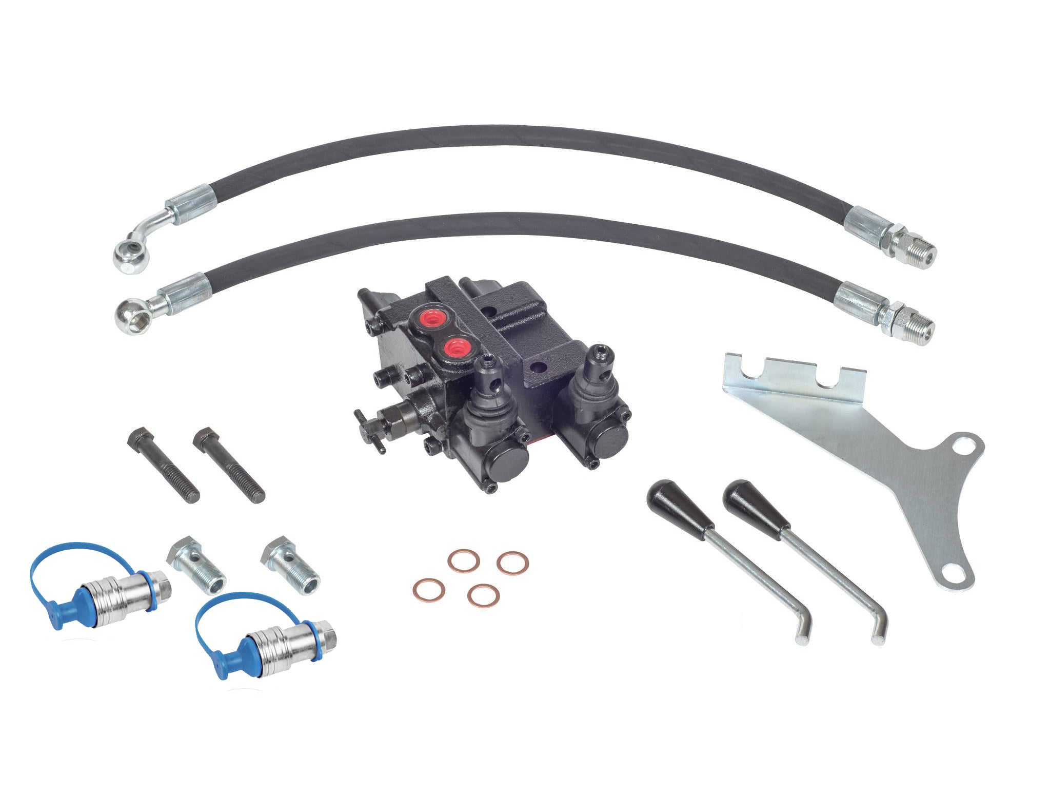 Hydraulik-Steuergerät für Massey Ferguson 35 50 65 135 150 – 1-fach 2-Wege
