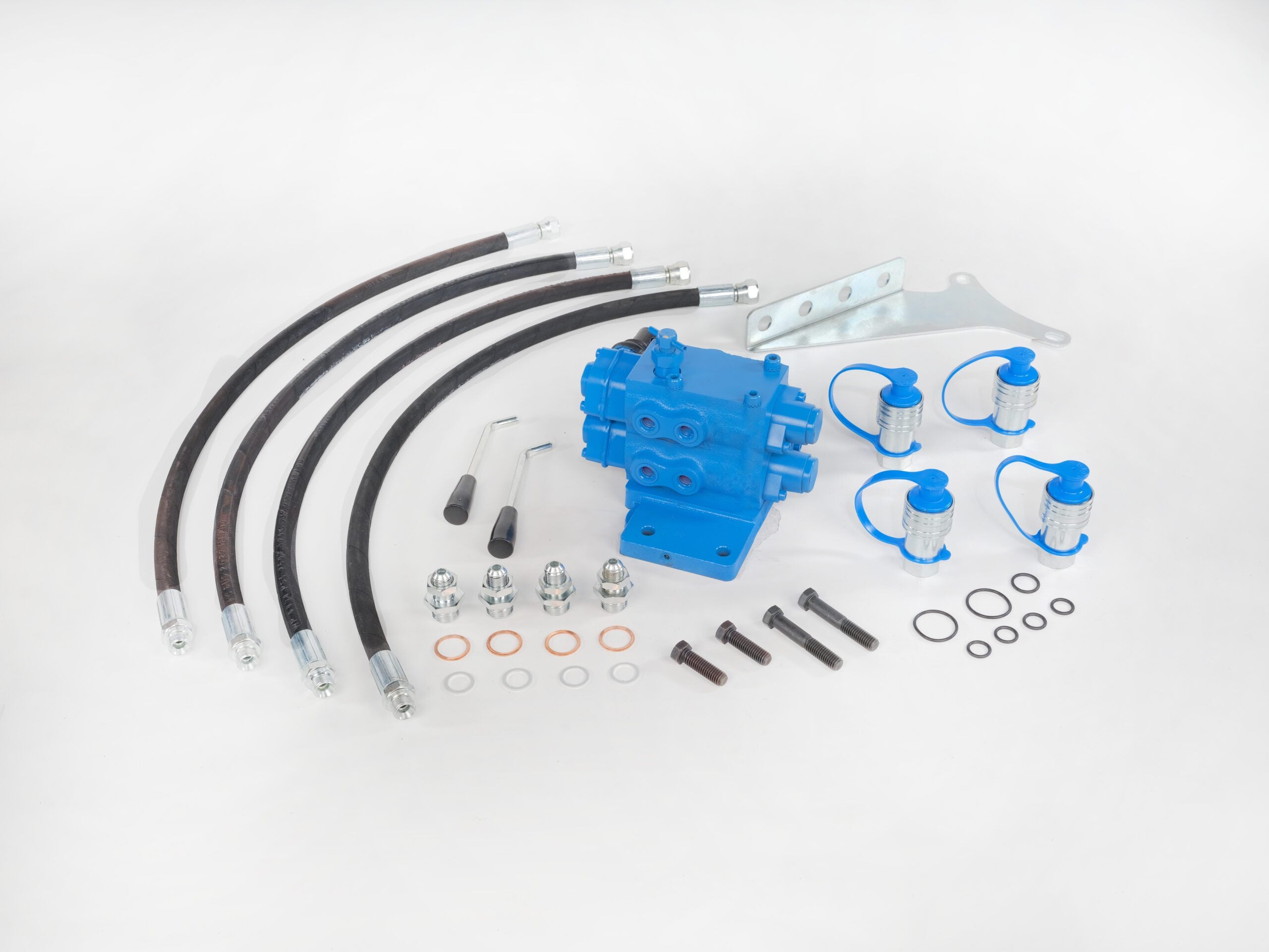 Hydraulik-Doppelsteuergerät für Ford 2000 / 3000 / 4000 – 4-Wege