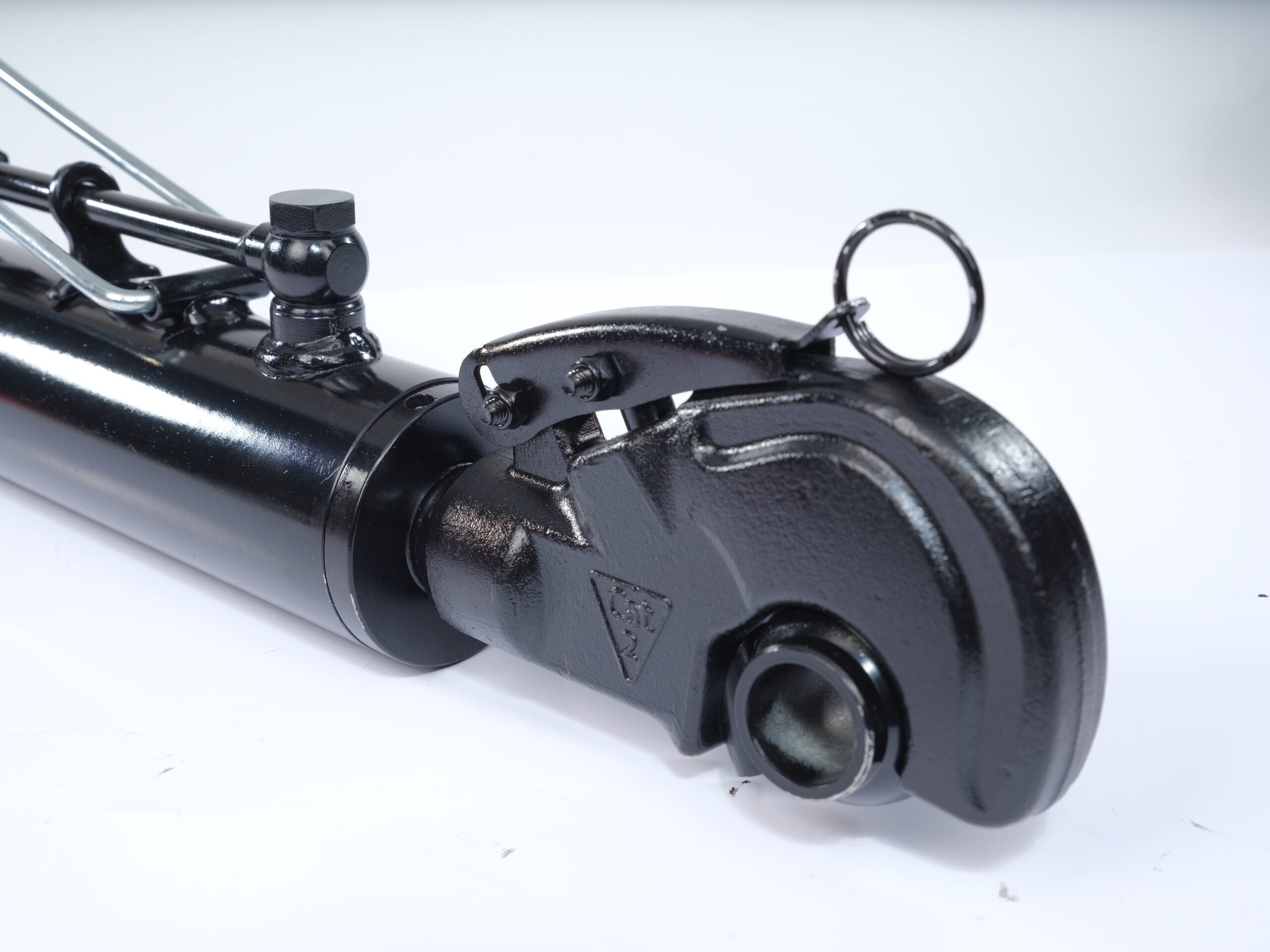 Hydraulischer Oberlenker Kat 2 (600–880 mm) mit Fanghaken, Sperrblock & 2 Hydraulikschläuchen