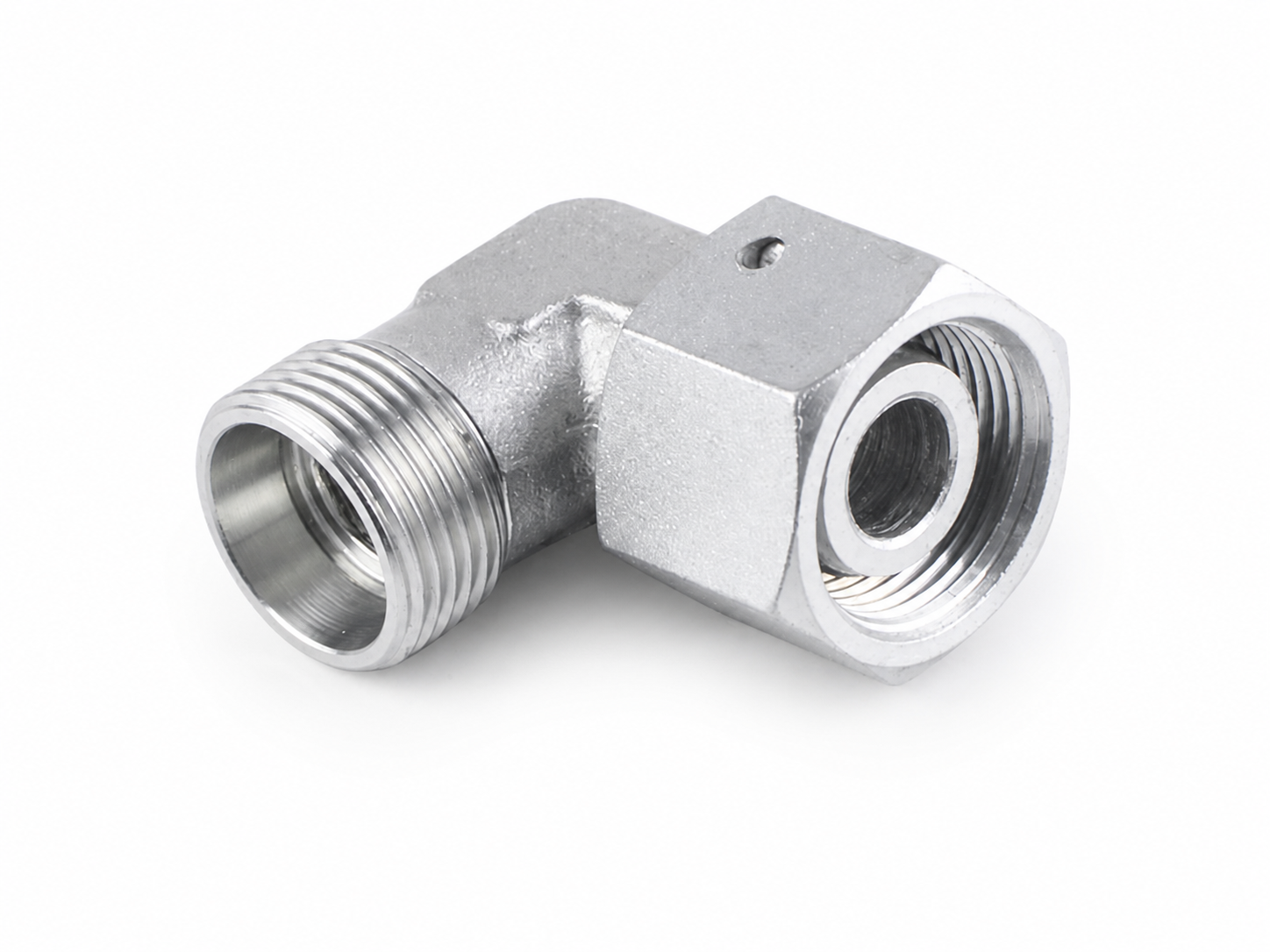 Hydraulik Winkelverschraubung 90° EVW EWV DKOL Metrisch L-Serie Grösse wählbar