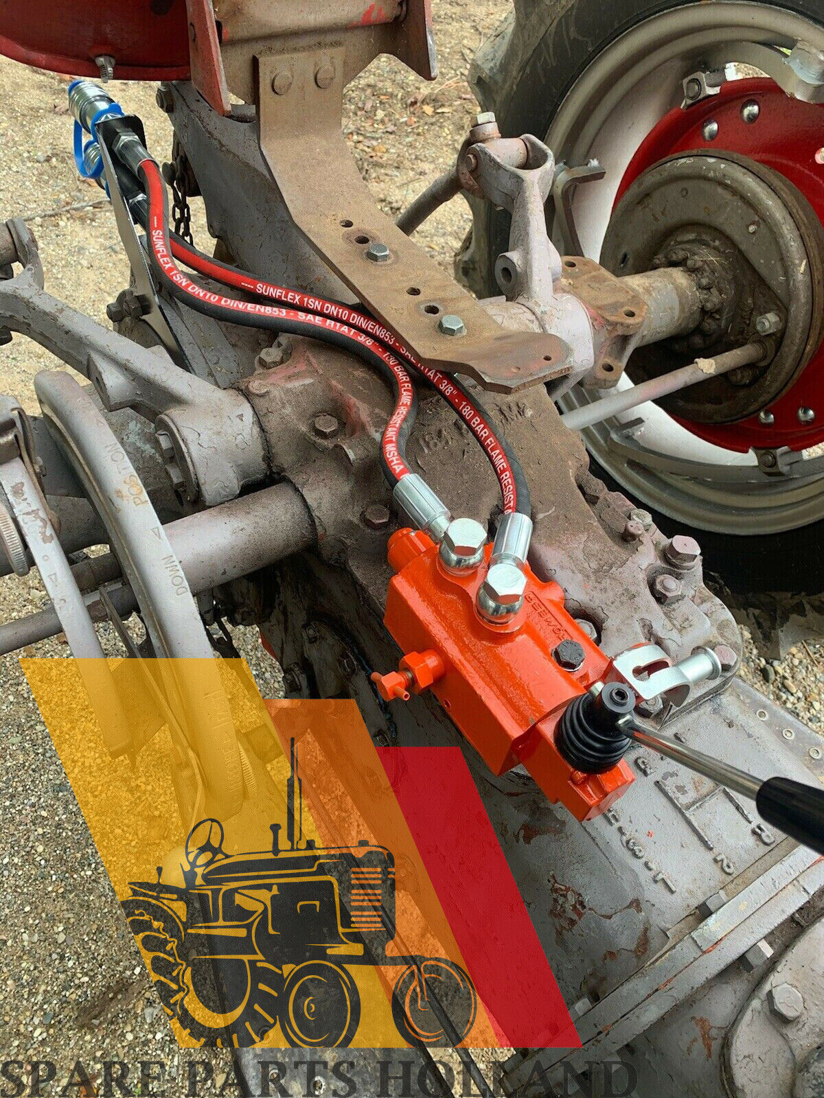 Hydraulik-Steuergerät für Massey Ferguson 35 135 165 185 285 – 1-fach 2-Wege