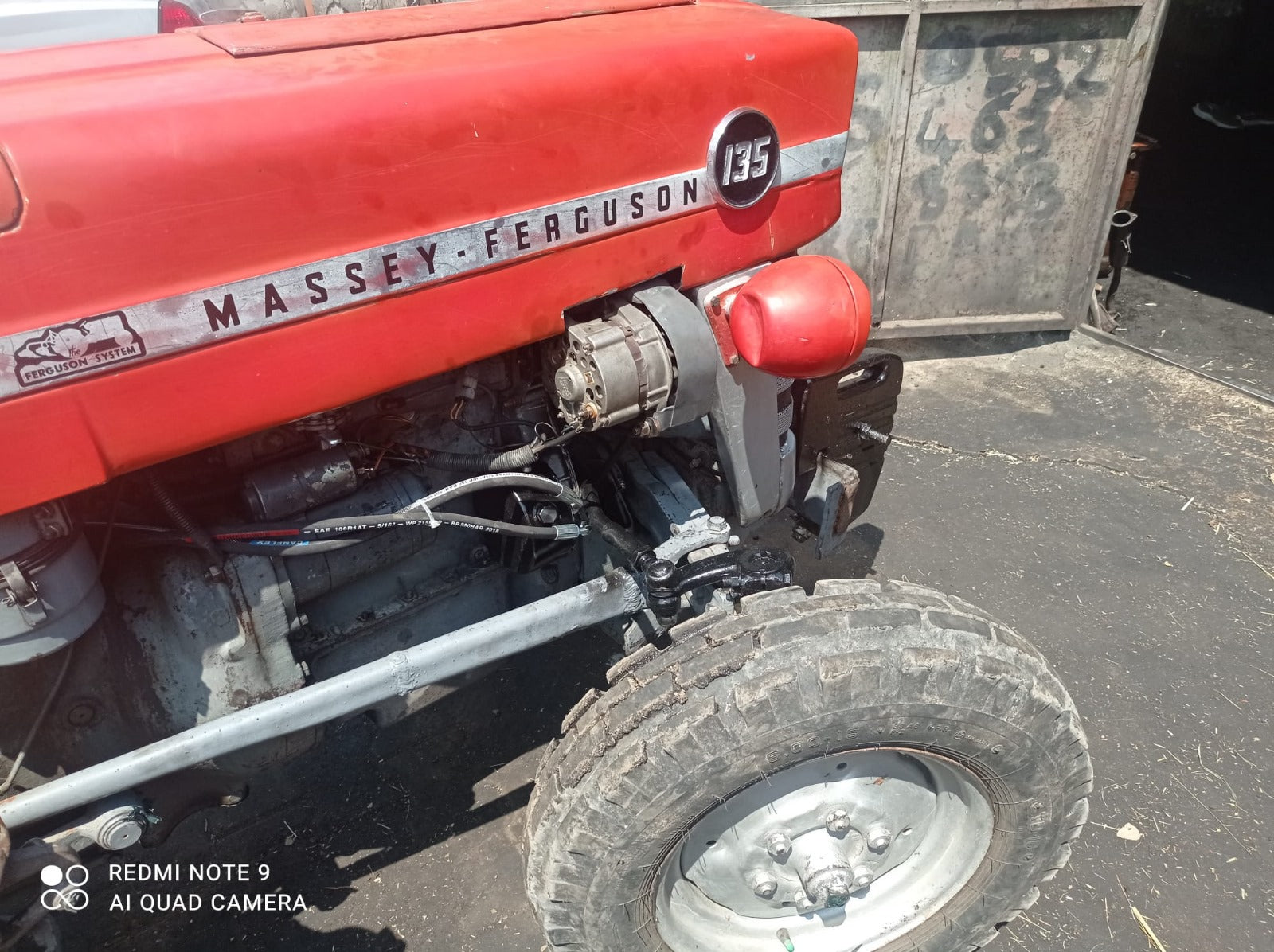 Servolenkungs-Nachrüstsatz Massey Ferguson MF 135 – Gebogene Vorderachse