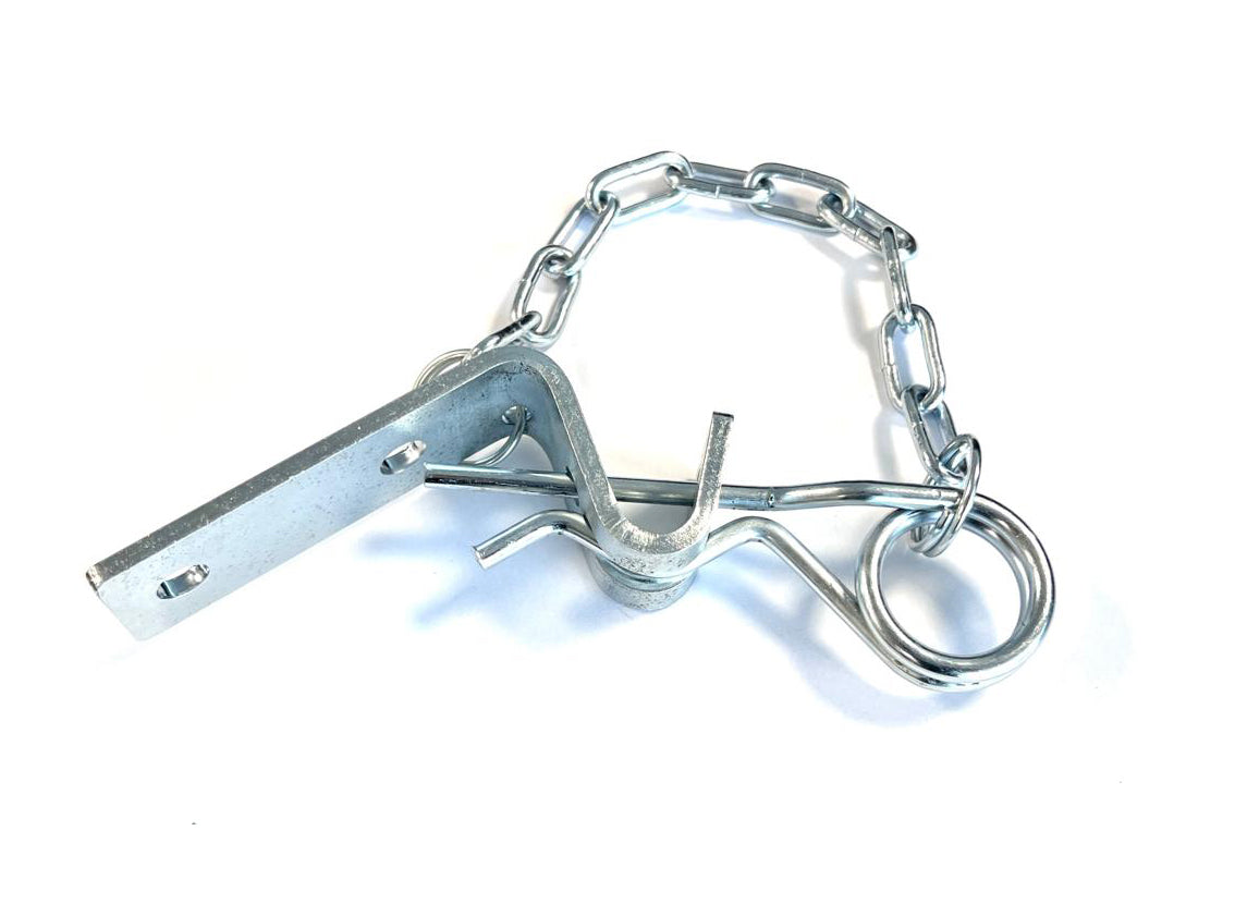 Halter für hydraulischen Oberlenker mit Sicherungskette