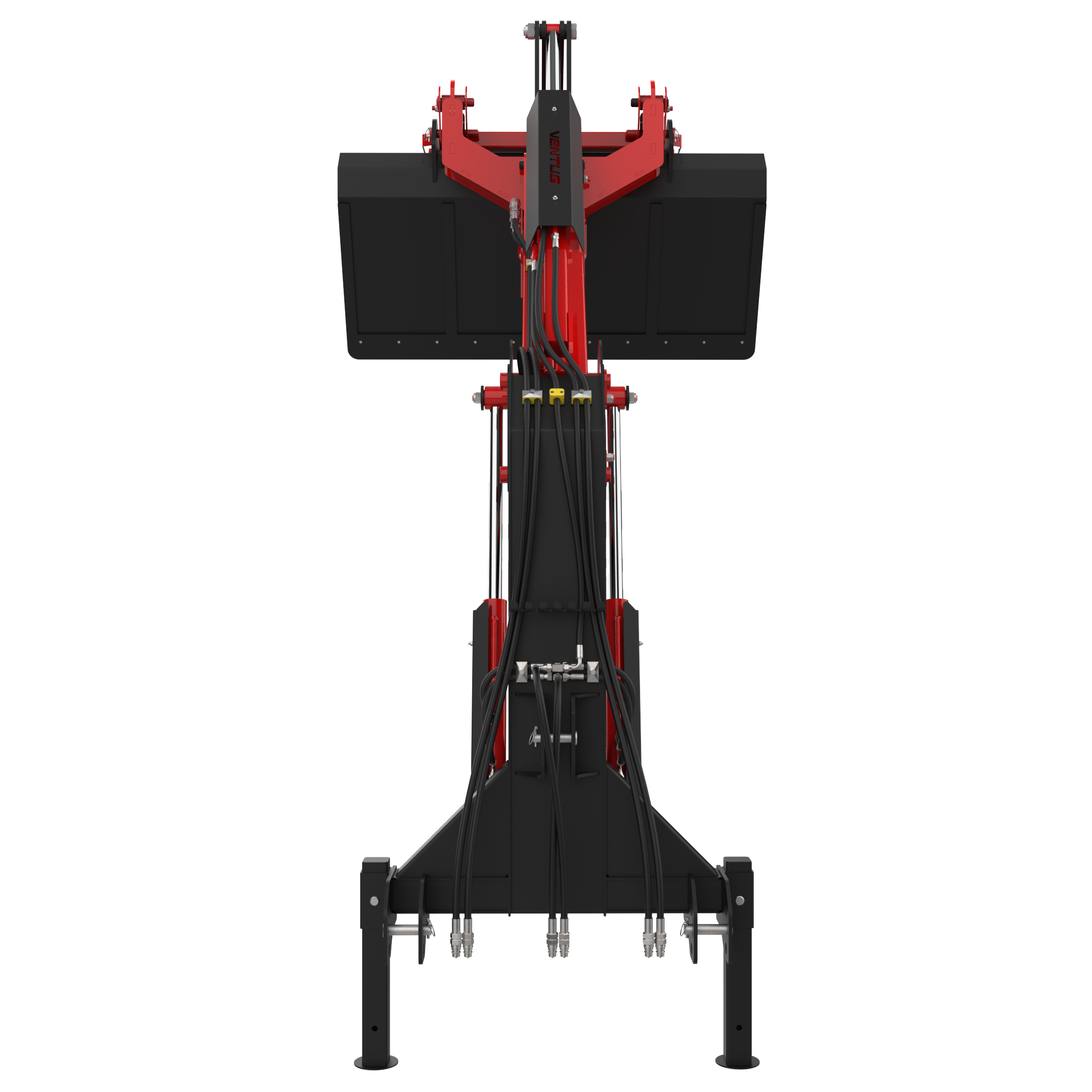 Hydraulischer Hecklader für Traktoren 150 cm
