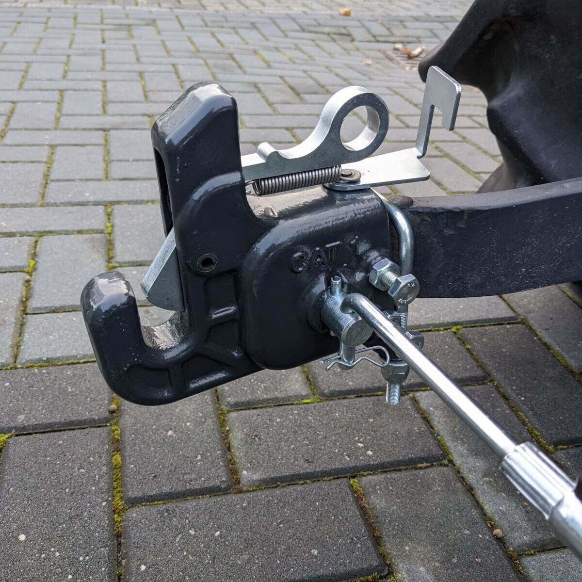 Unterlenker-Fanghaken Kat. 1 ohne Schweissen – 2er-Set mit Kugeln