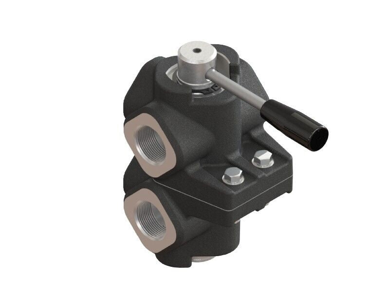 Hydraulisches 6-Wege-Umschaltventil – 3/8" und 1/2"