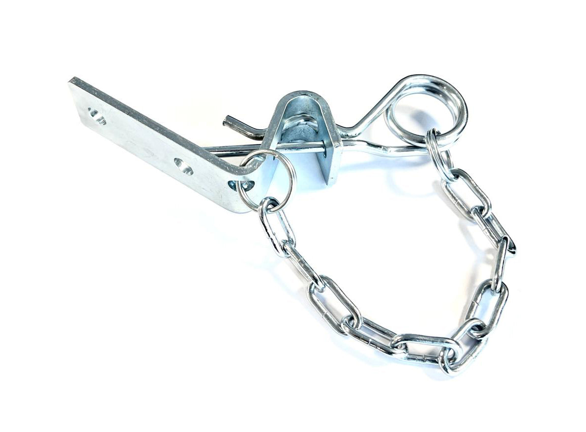 Halter für hydraulischen Oberlenker mit Sicherungskette