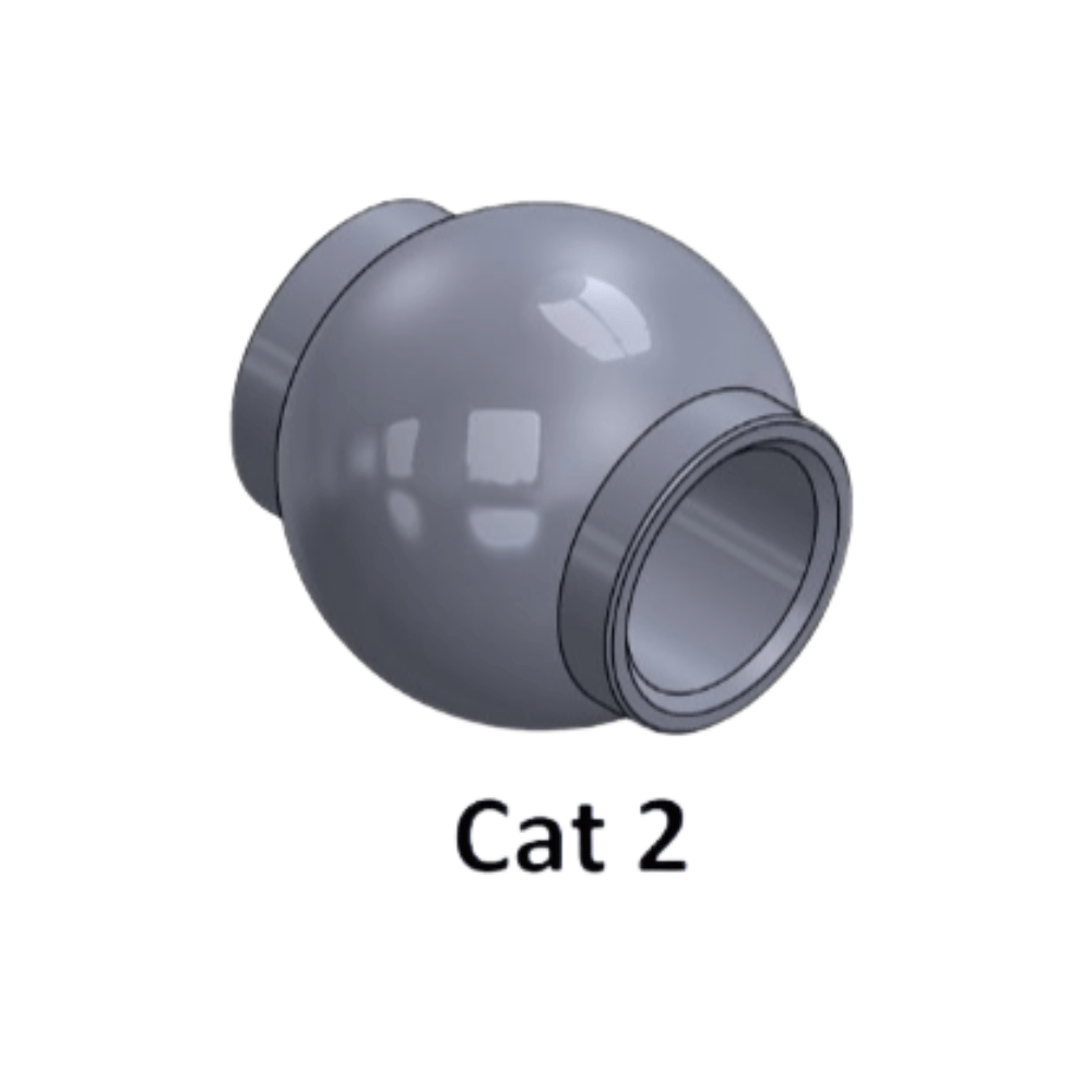 Hydraulischer Oberlenker Ball (Kat 2)