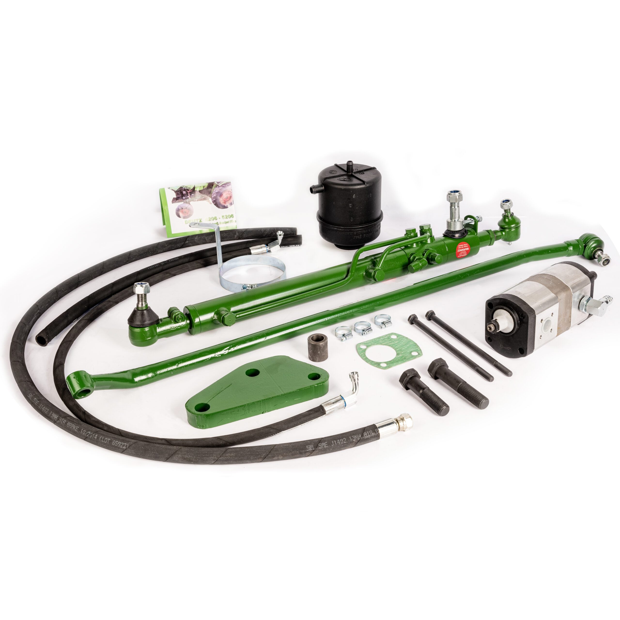 Servolenkungs-Nachrüstsatz Deutz 6206, 6208, 7006 u. a. mit Tandempumpe
