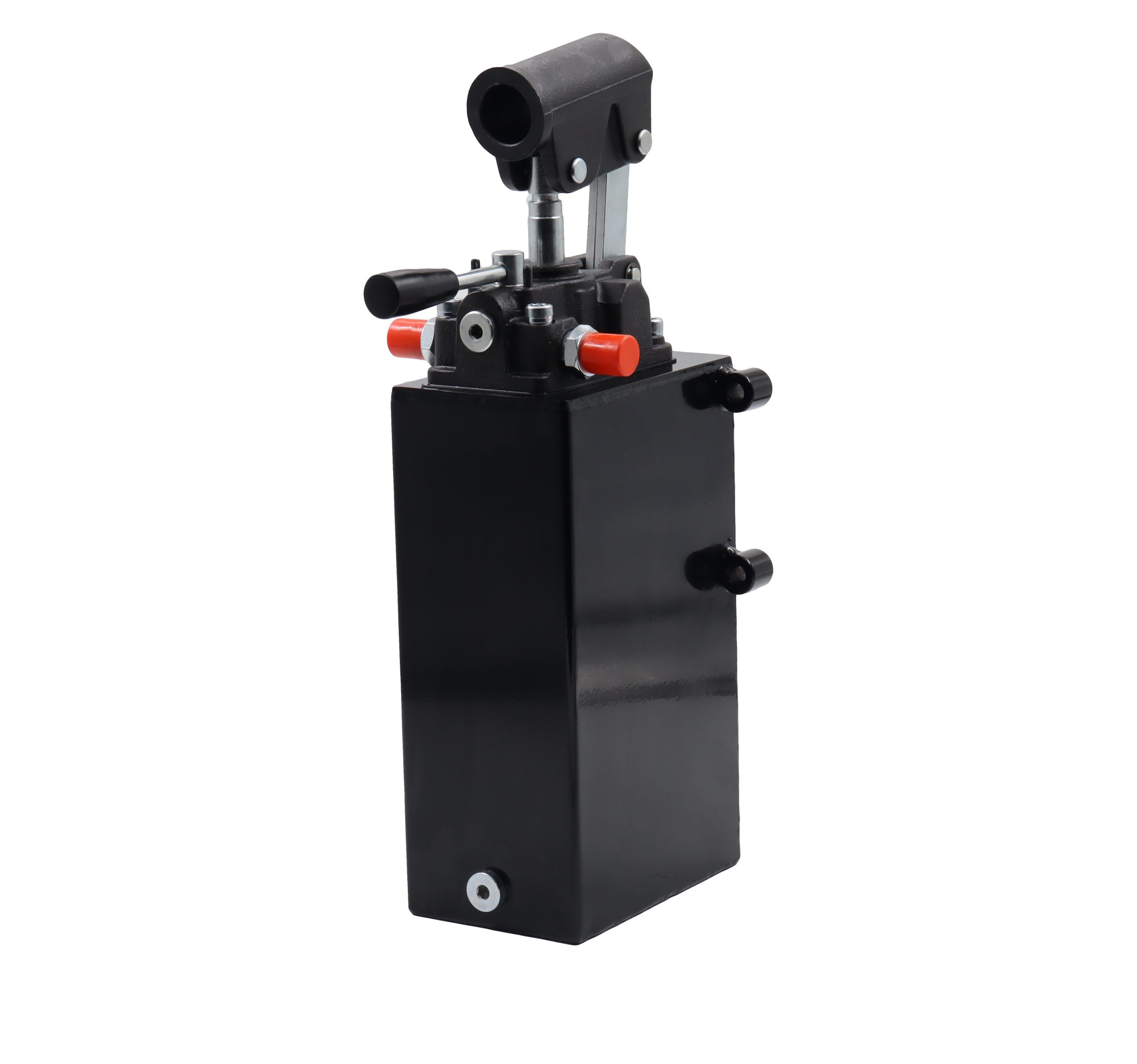 Doppeltwirkende Hydraulik Handpumpe mit Tank 3/8" Anschlüsse
