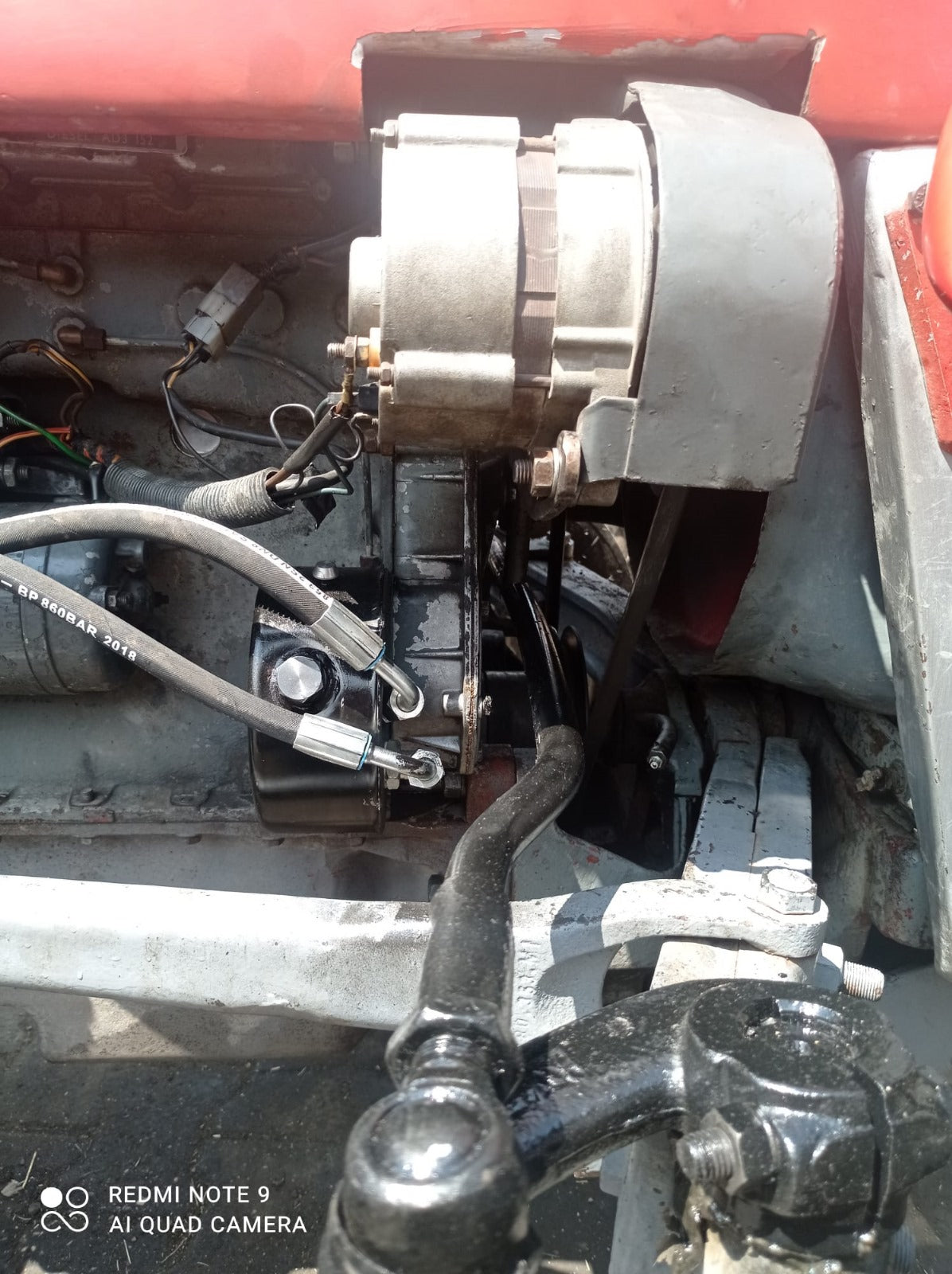 Servolenkungs-Nachrüstsatz Massey Ferguson MF 135 – Gebogene Vorderachse