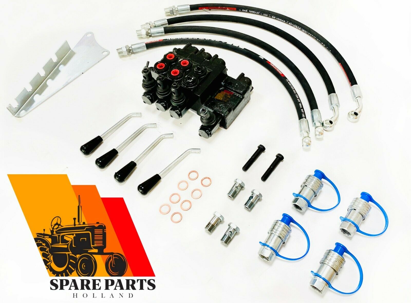 Doppel-Hydraulik-Steuergerät für Massey Ferguson 100 200 300 Serie – 3-Punkt-Hubwerkssteuerung