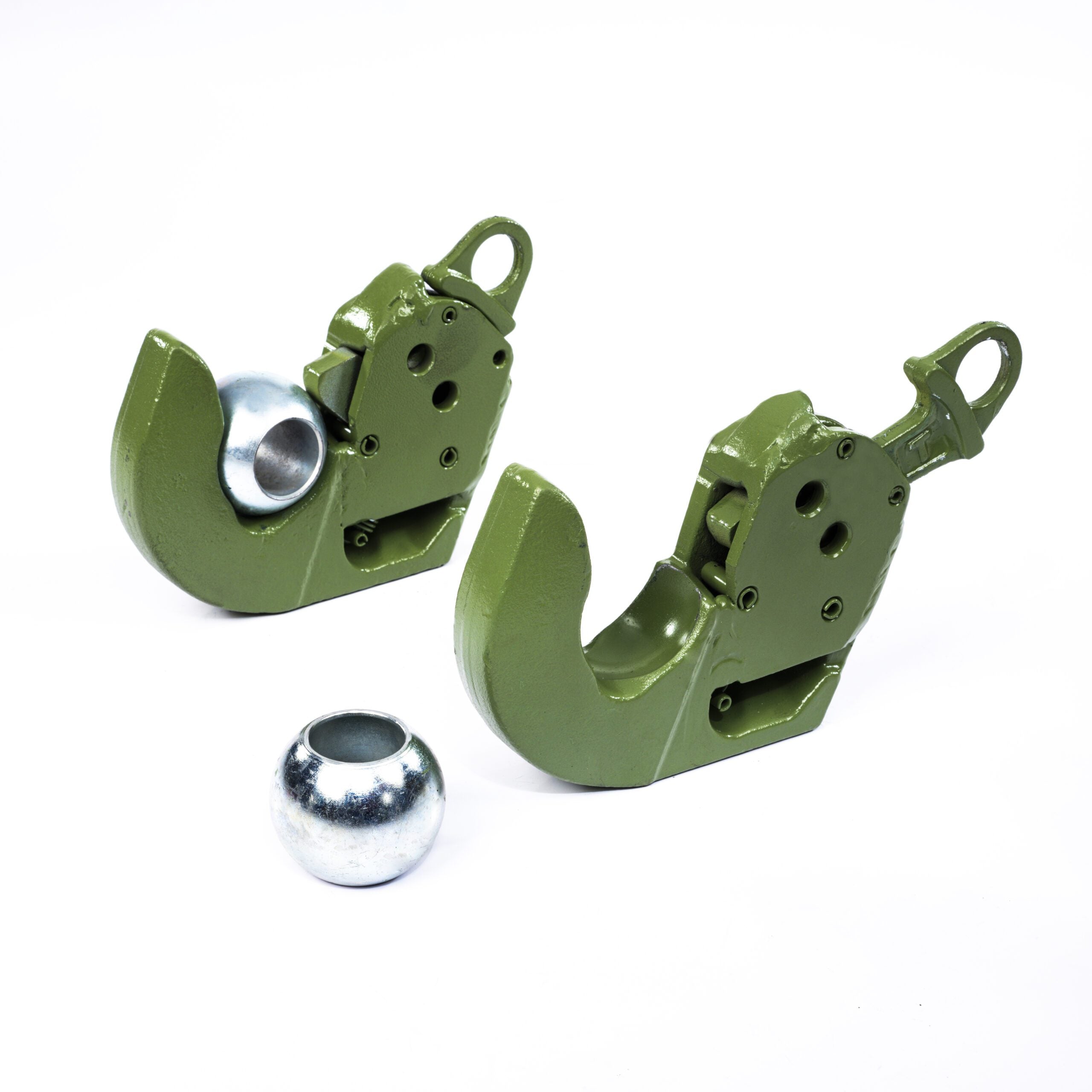 Unterlenker-Fanghaken Kat. 2S zum Anschweissen – 2er-Set mit Kugeln