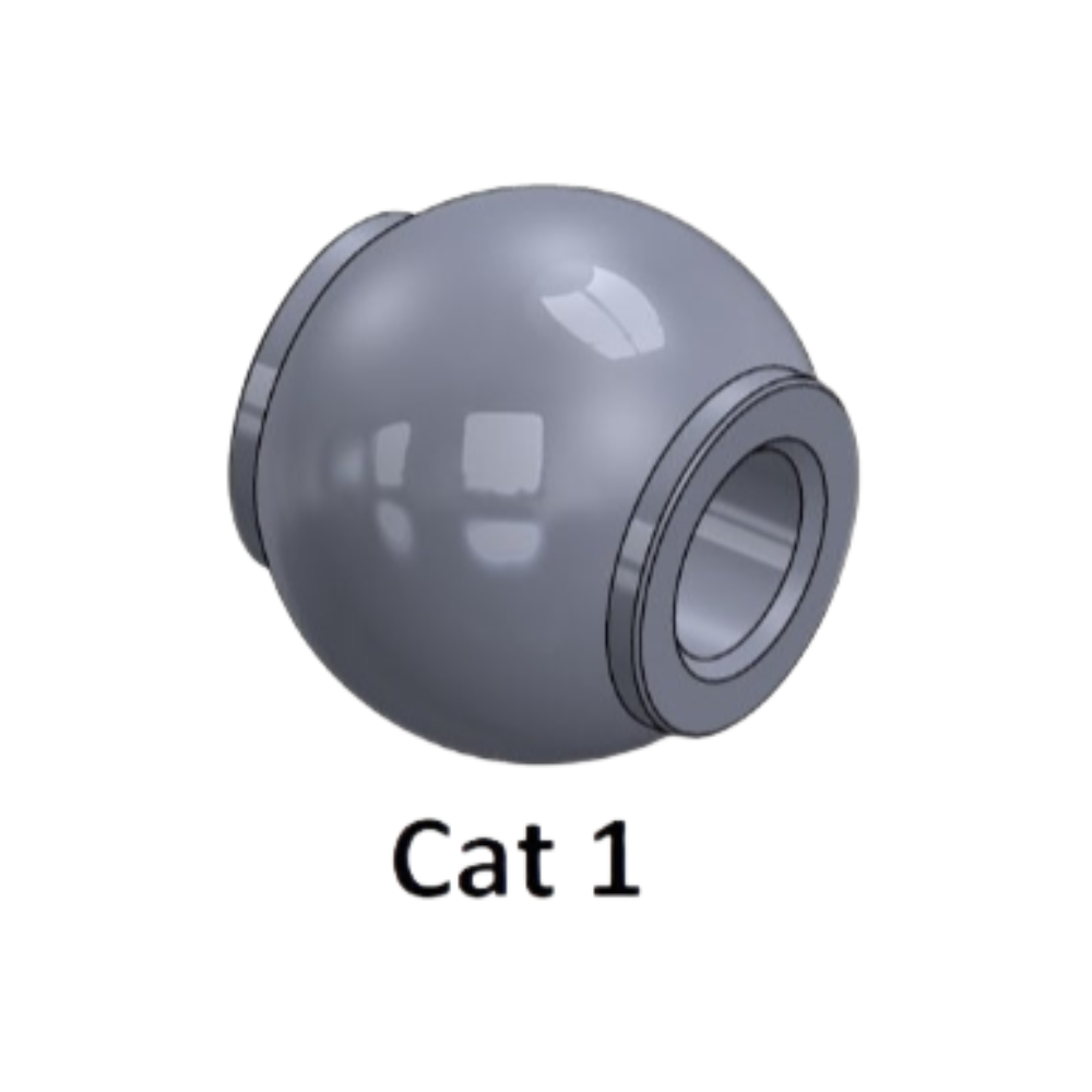 Hydraulischer Oberlenker Ball (Kat 1)