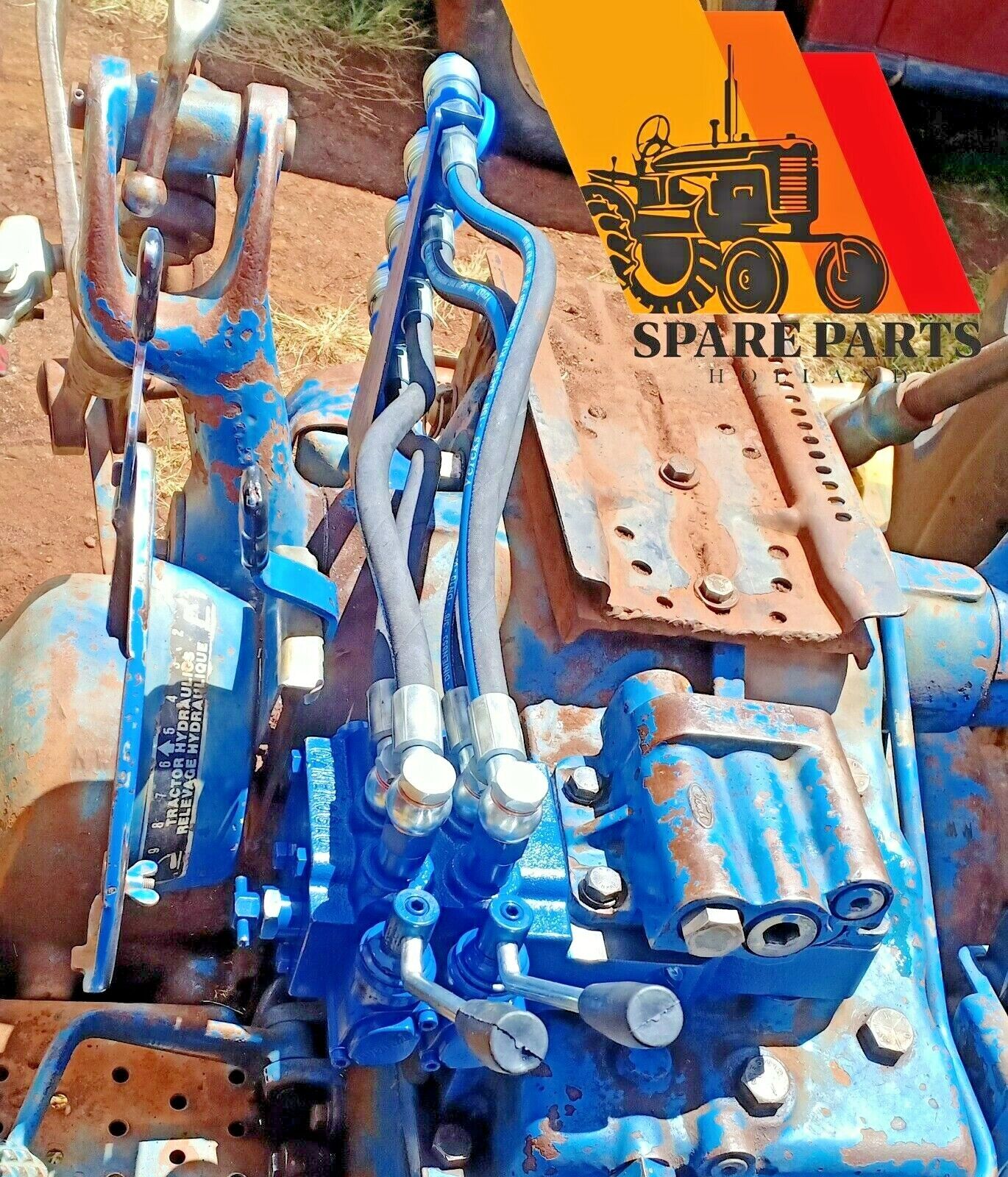 4-Wege Doppel-Zusatzsteuergerät für Ford 5110 / 5610 / 6410 / 6610