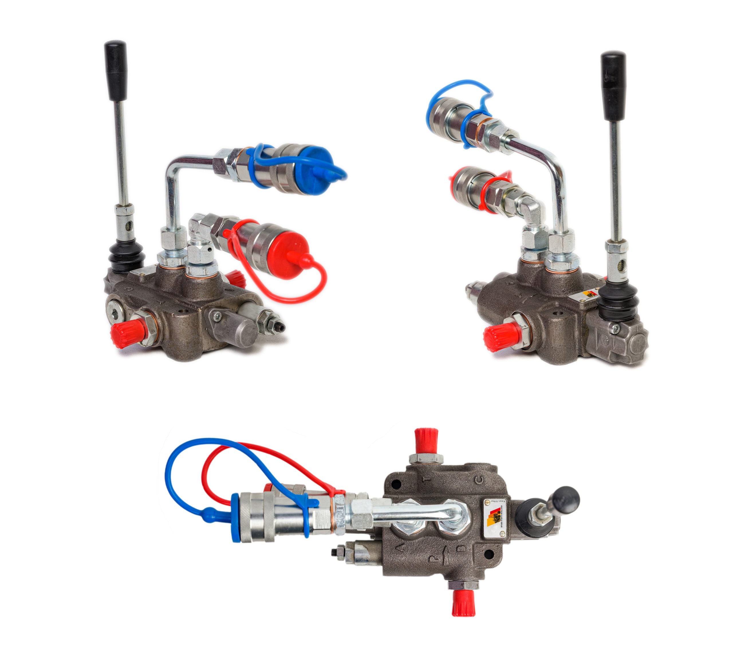 Hydraulik-Steuergerät 1 / 2 / 3-fach – 45 L/min Monoblock für doppeltwirkende Zylinder