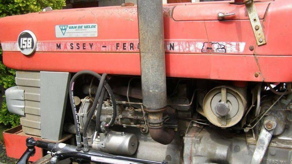 Servolenkungs-Nachrüstsatz Massey Ferguson MF 155 / 158 – 32 mm Achsschenkel
