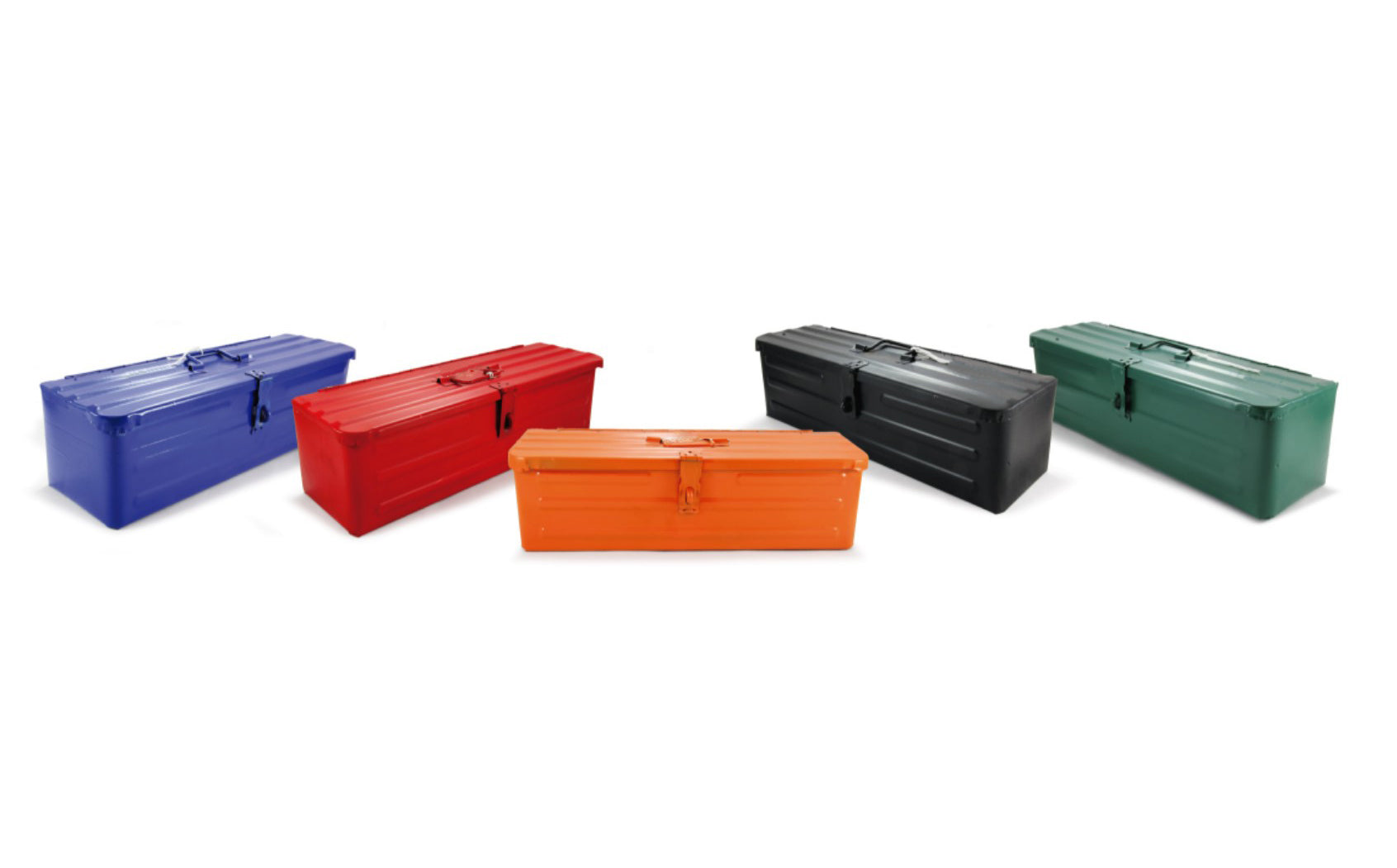 Metall-Werkzeugkasten für Traktor 420 x 130 x 130 mm – verschiedene Farben