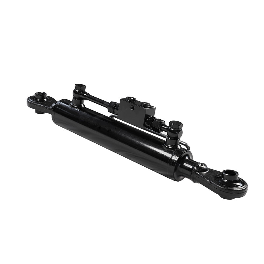 Hydraulischer Oberlenker Kat 1 (390–500 mm) verlängert mit Sperrblock & 2 Hydraulikschläuchen