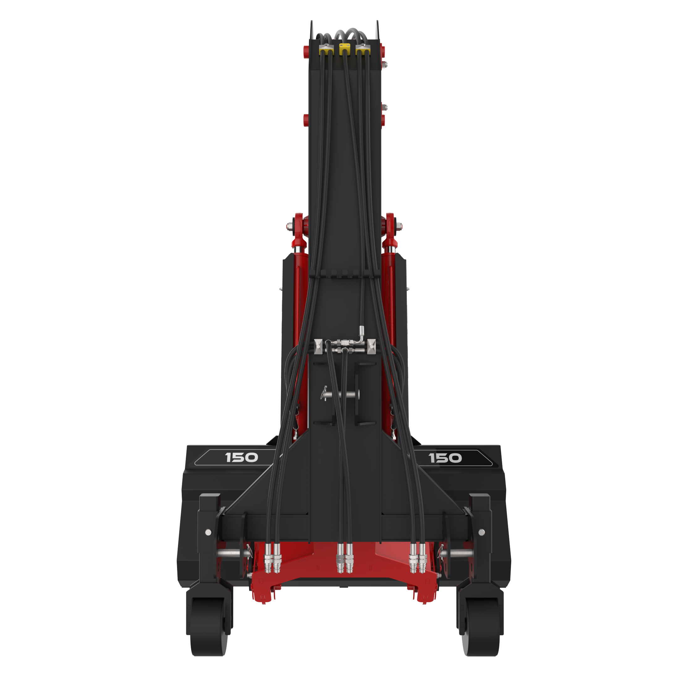 Hydraulischer Hecklader für Traktoren 150 cm