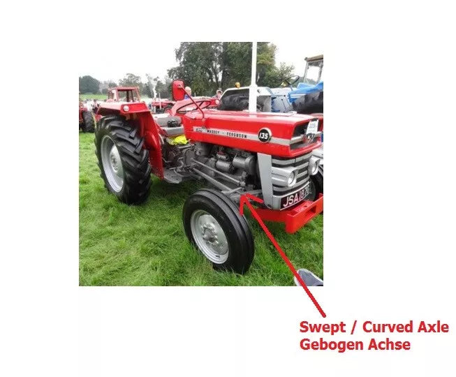 Servolenkungs-Nachrüstsatz Massey Ferguson MF 135 – Gebogene Vorderachse