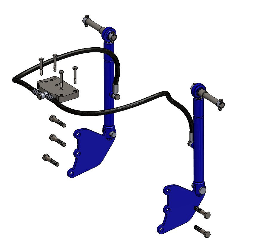 Zusatzhubzylinder-Kit für Ford Traktor