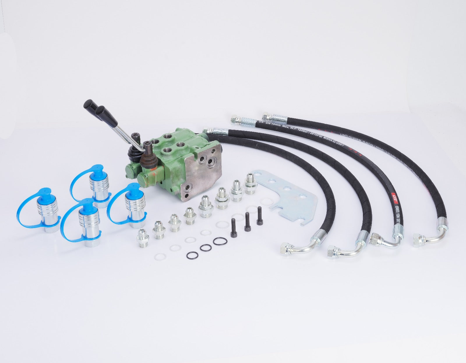 Hydraulik Steuergerät kompatibel mit Deutz Traktor 2506 3006 4006 5006 6206 – Doppelsteuergerät 4-Wege
