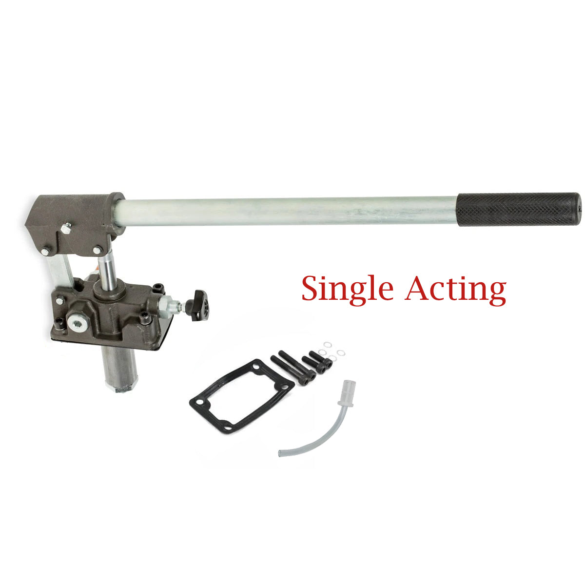 Einfachwirkende Hydraulik Handpumpe 12cc, 25cc oder 45cc – G3/8 BSP