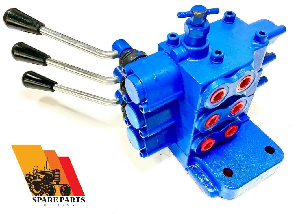 Hydraulik Steuergerät kompatibel für Ford Traktor 5000 5600 6600 – 3-fach Steuergerät 6-Wege